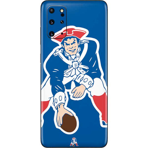 NFL New England Patriots Retro Logo Galaxy S20 Plus Skin